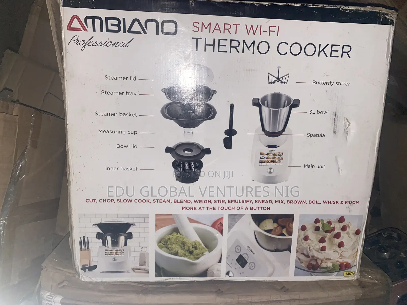 Ambiano Smart Wi Fi Thermo Cooker, Multifunctional Food Processor.