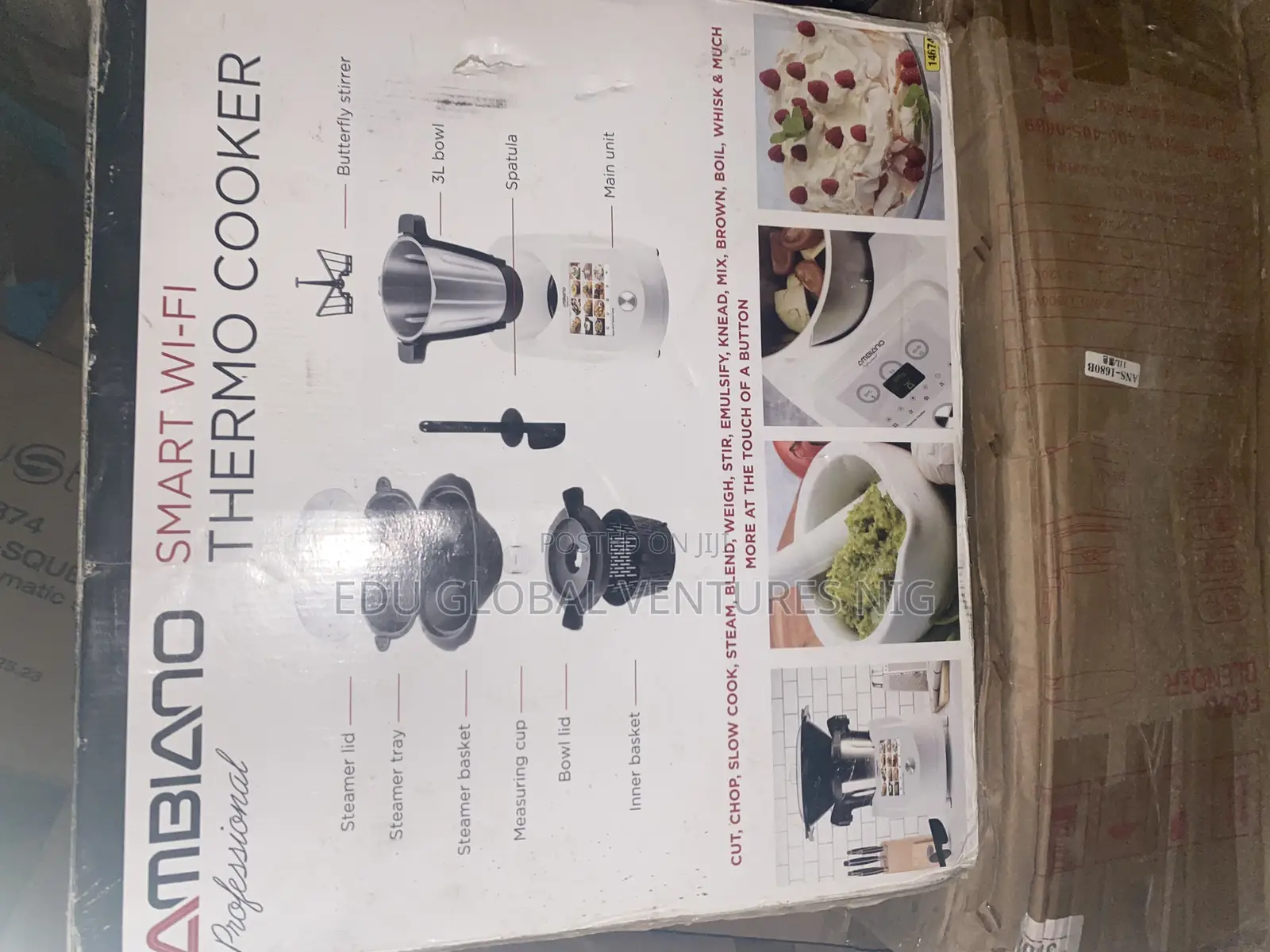 Ambiano Smart Wi Fi Thermo Cooker, Multifunctional Food Processor.