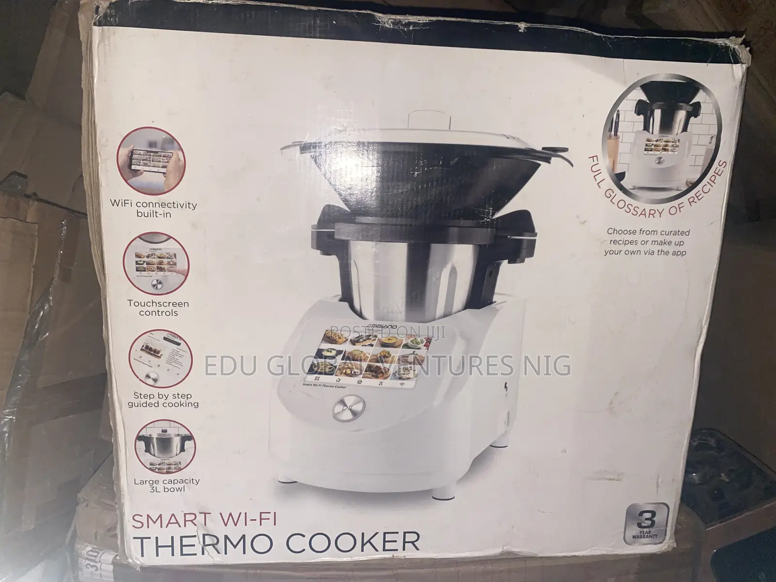 Ambiano Smart Wi Fi Thermo Cooker, Multifunctional Food Processor.