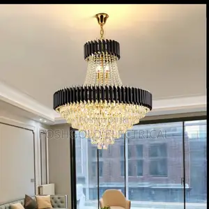 Black Gold Empire Chandelier