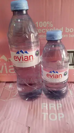 Evian Natural Mineral Water 50cl ×24