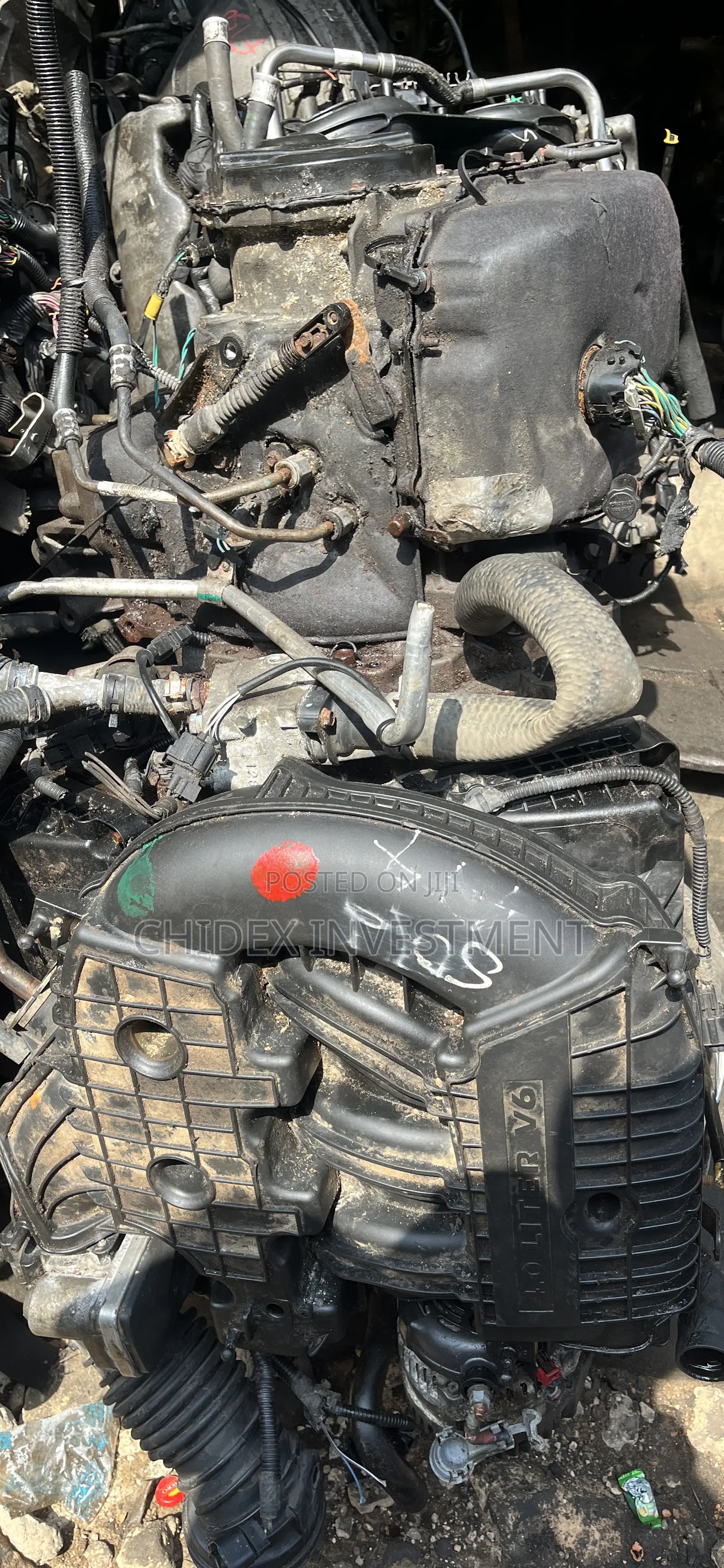 Complete Engine and Gearbox Pacifica4.0l 08
