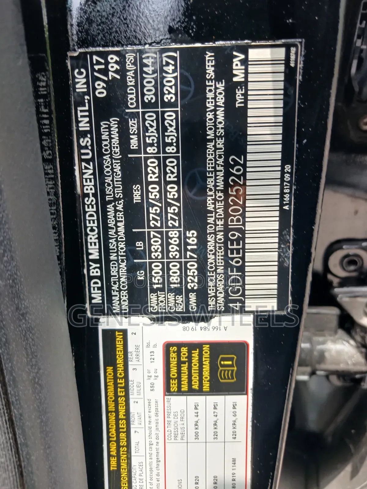 Mercedes-Benz GLS-Class GLS450 4MATIC 2018 Black