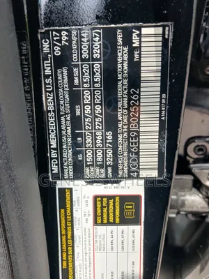 Mercedes-Benz GLS-Class GLS450 4MATIC 2018 Black
