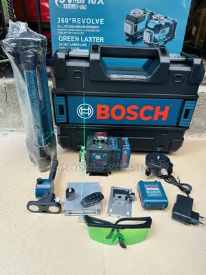 Bosch 16 Lines Laser Level Kit, a Self-Leveling Cross-Line Laser