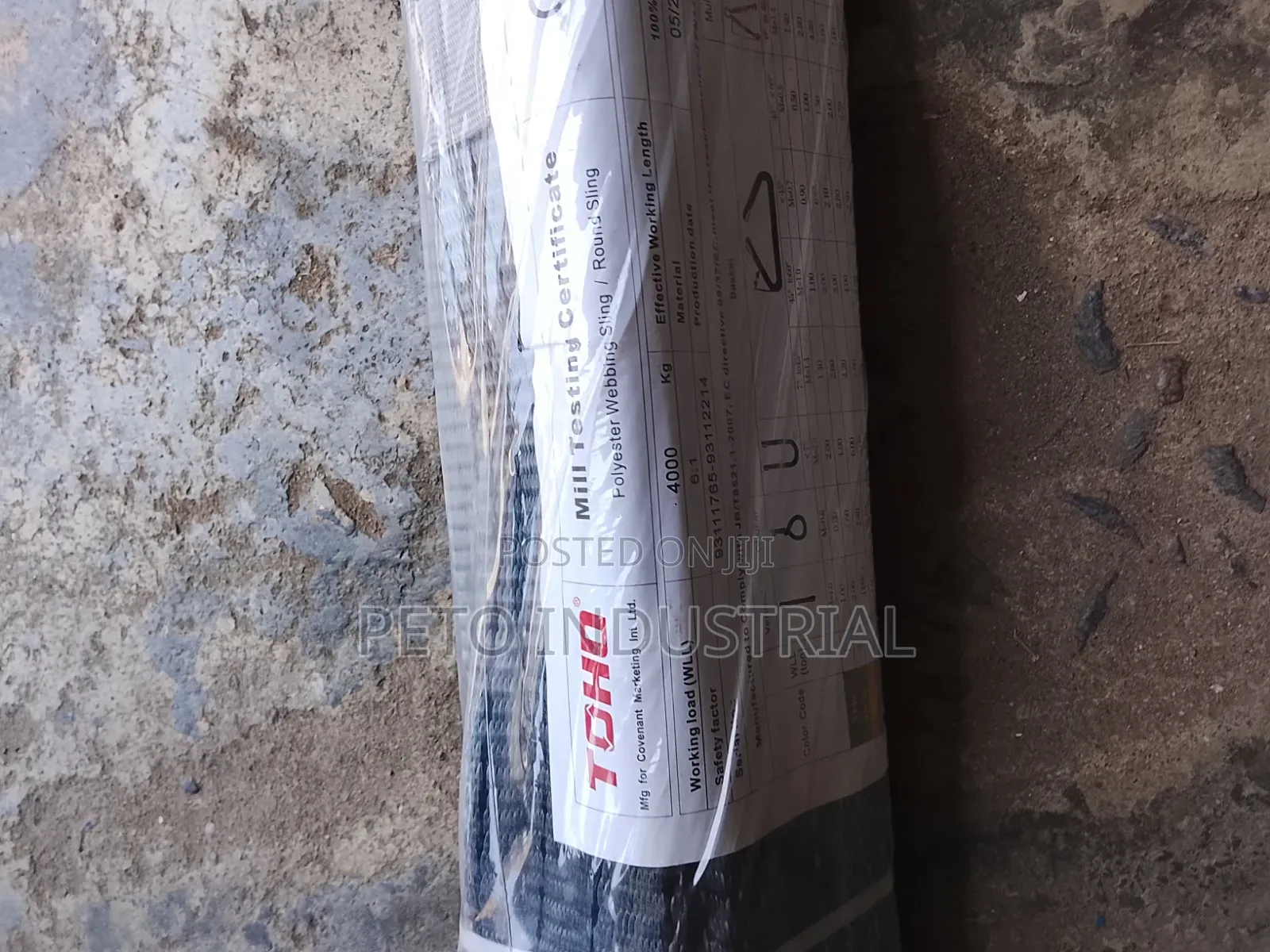4ton by 2 Miters Lifting Belt