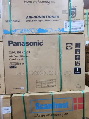 Panasonic 1hp Inverter Air Conditioner. Model: Cs-Us9zkd-31