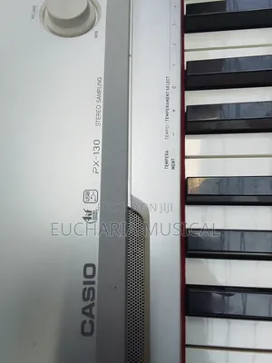 Casio Privia Px-130 Digital Piano – Slim, Weighted Keys, White Color