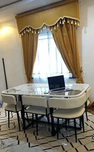 Marble 6 Seaters Dining Set