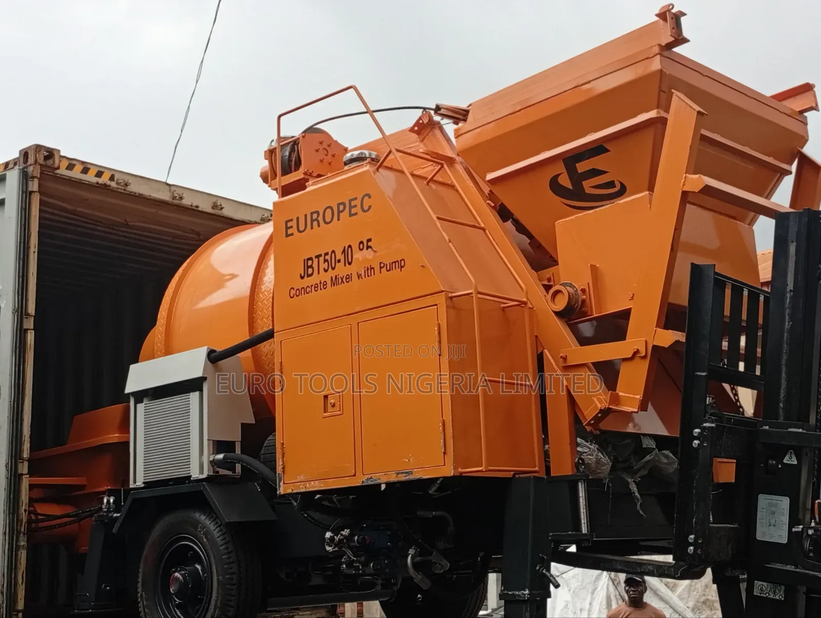 Concrete Mixer With Pump 50 Cubic