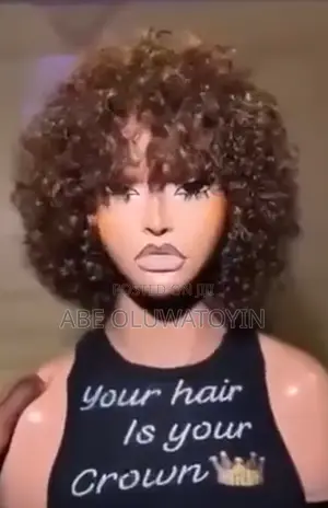 Jerry Curls Fringe Wigs
