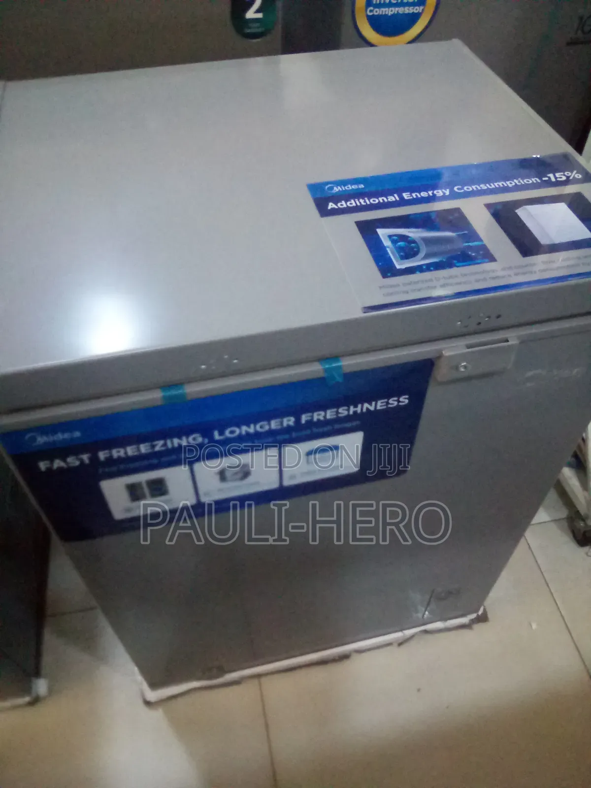 Midea Chest Freezer, 142litres