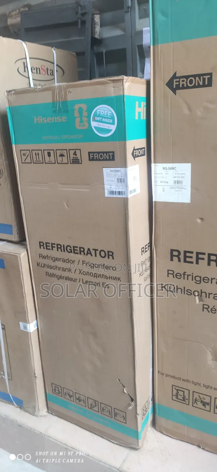 Standing Refrigerator