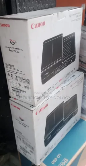 Canon Dr-F120 Adf Flatbed Document Scanner