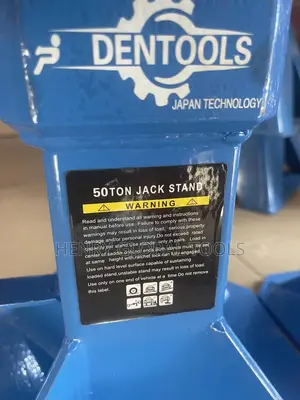 1pc 50tons Industrial Heavy Duty Jack Stand Tools