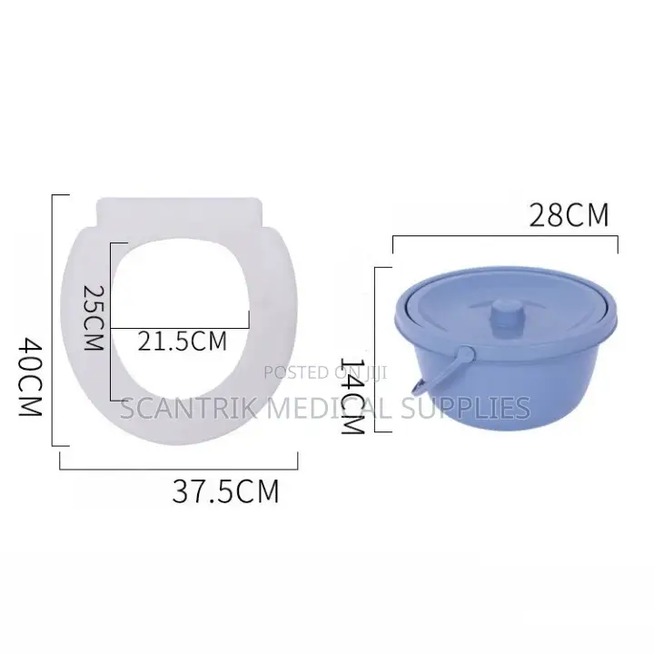 Padded Commode Chair for Enhanced User Comfort