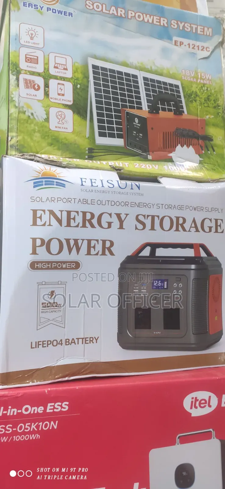 Energy Storage Power 500w