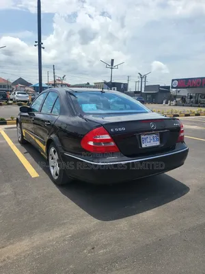 Mercedes-Benz E500 500 Sedan 2005 Black