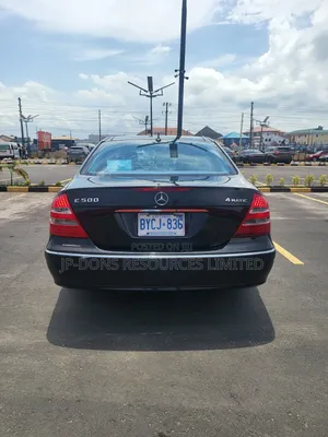 Mercedes-Benz E500 500 Sedan 2005 Black