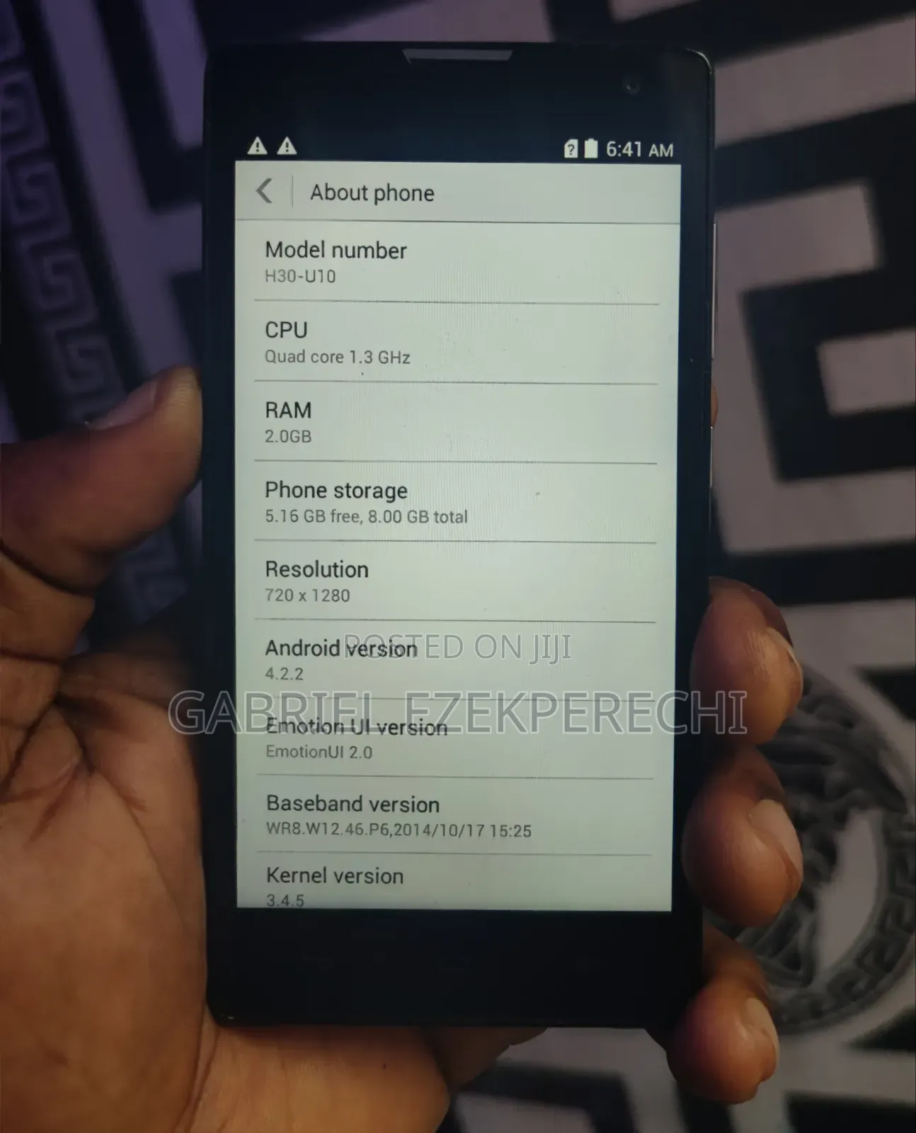 Huawei Honor 3C 8 GB Gray