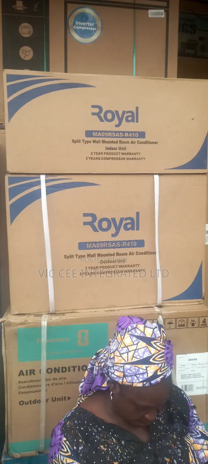 Royal 1hp Split Ac