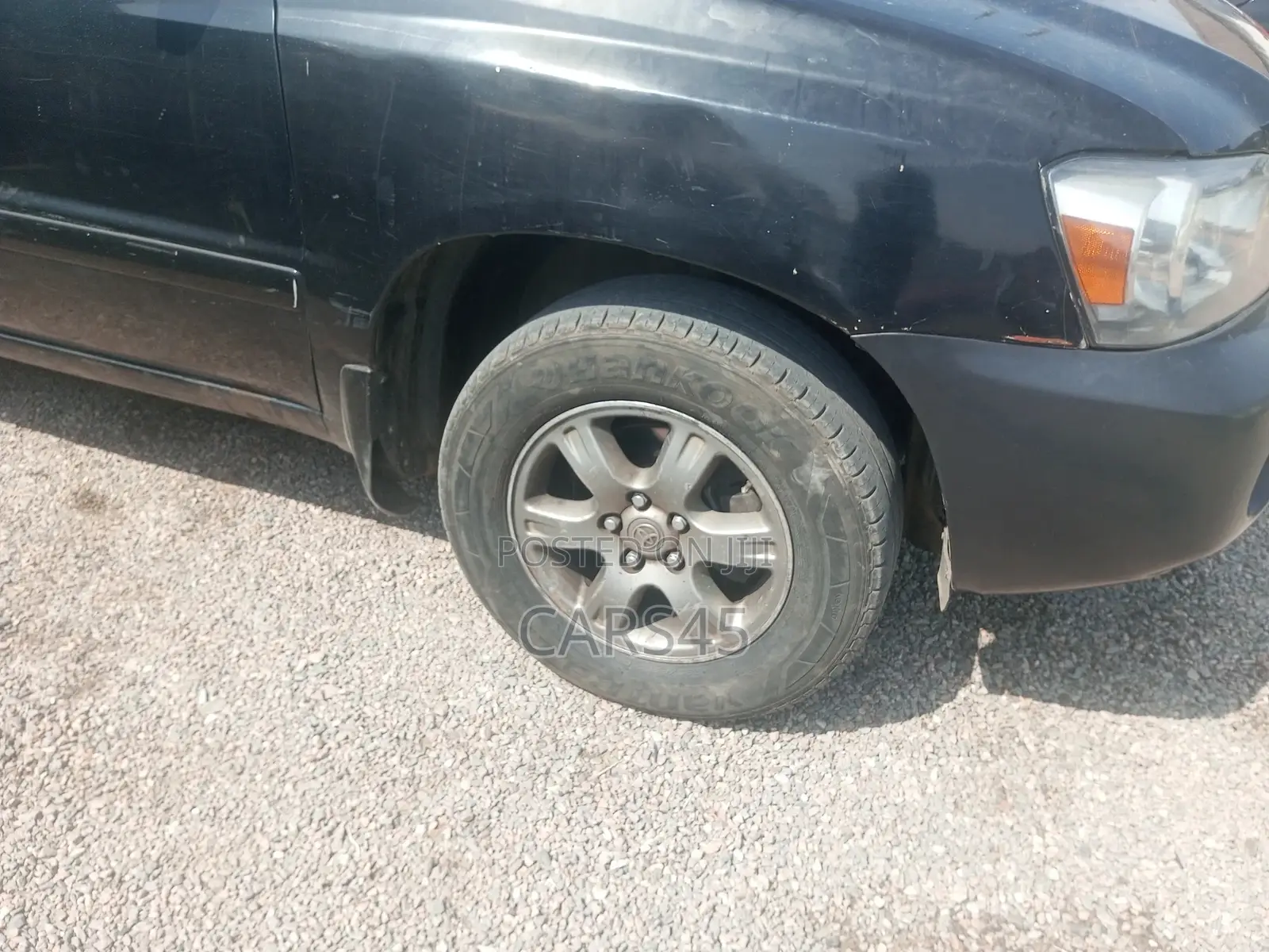 Toyota Highlander 2004 Black