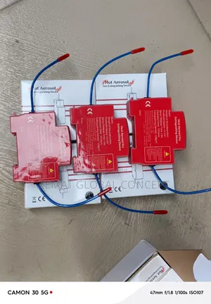 Automatic Aerosol Fire Extinguisher, All an Din Rail Mounted