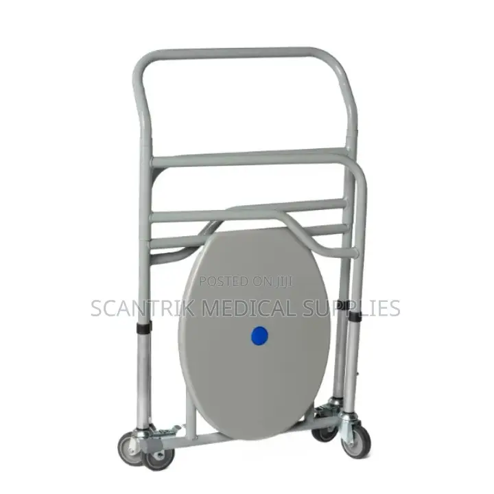 Lightweight Folding Commode Chair for Easy Storage