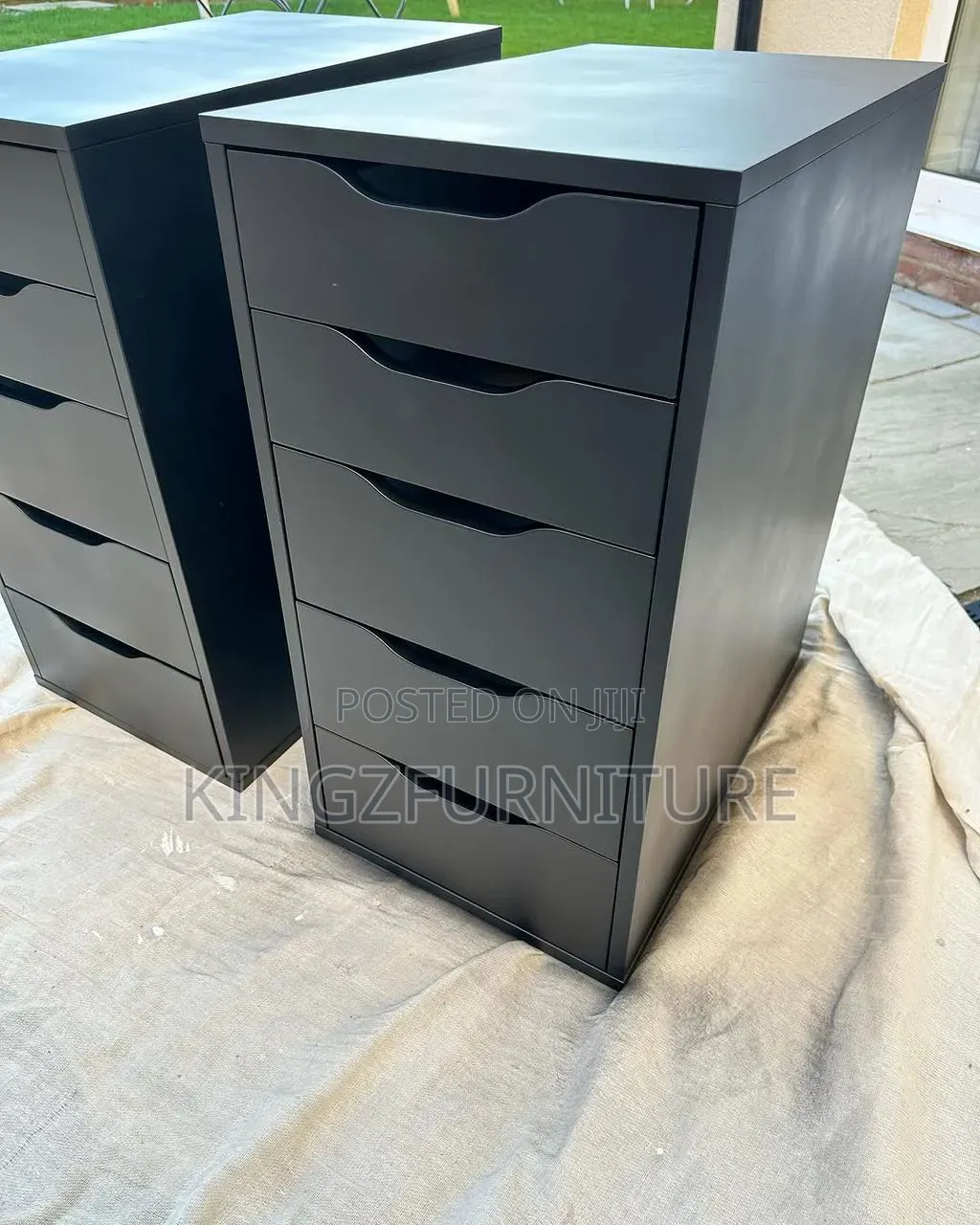 Ikea Black Drawer Unit,