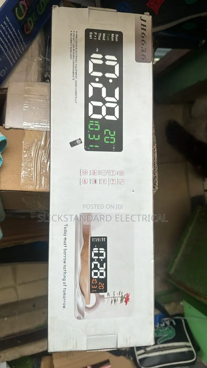 Led Digital Clock and Calendar