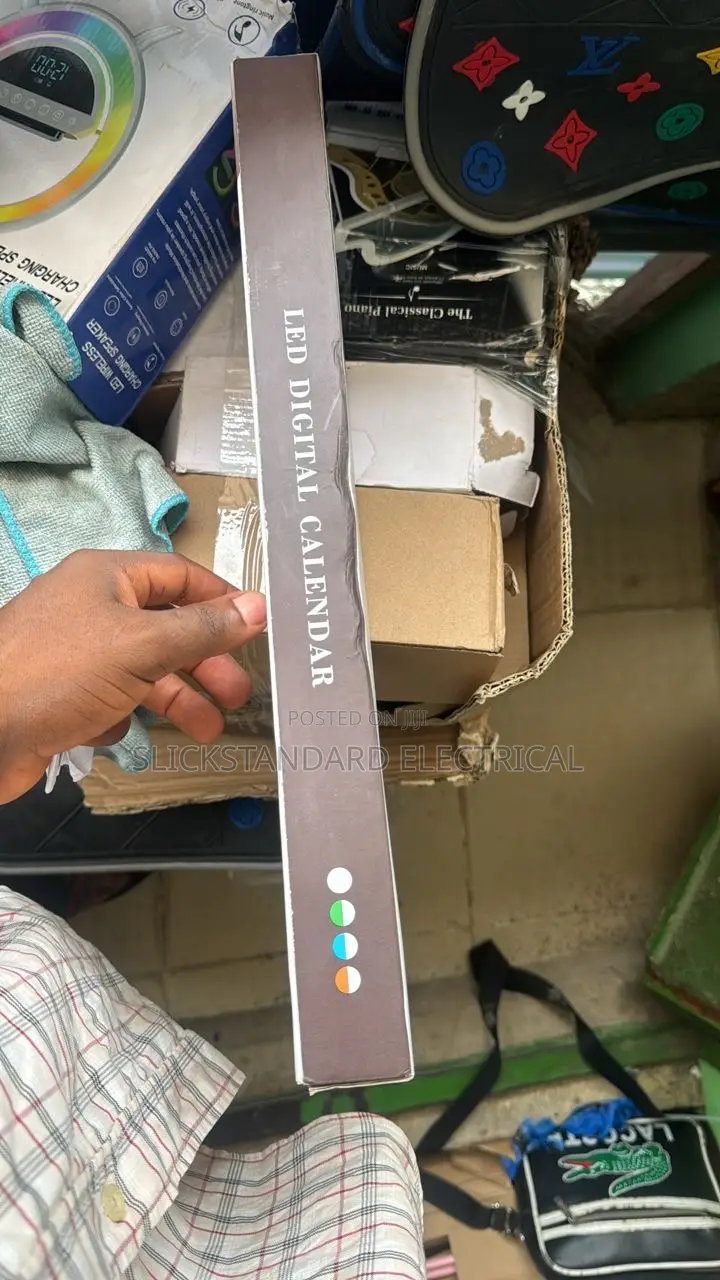 Led Digital Clock and Calendar