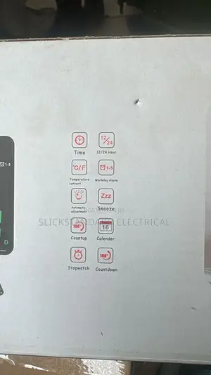 Led Digital Clock and Calendar