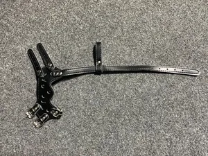 Adjustable Black Leather Dog Muzzle
