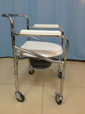 Comfort Support Commode Chair for Daily Assistance