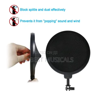 Integrated Shockmount With Pop Filter