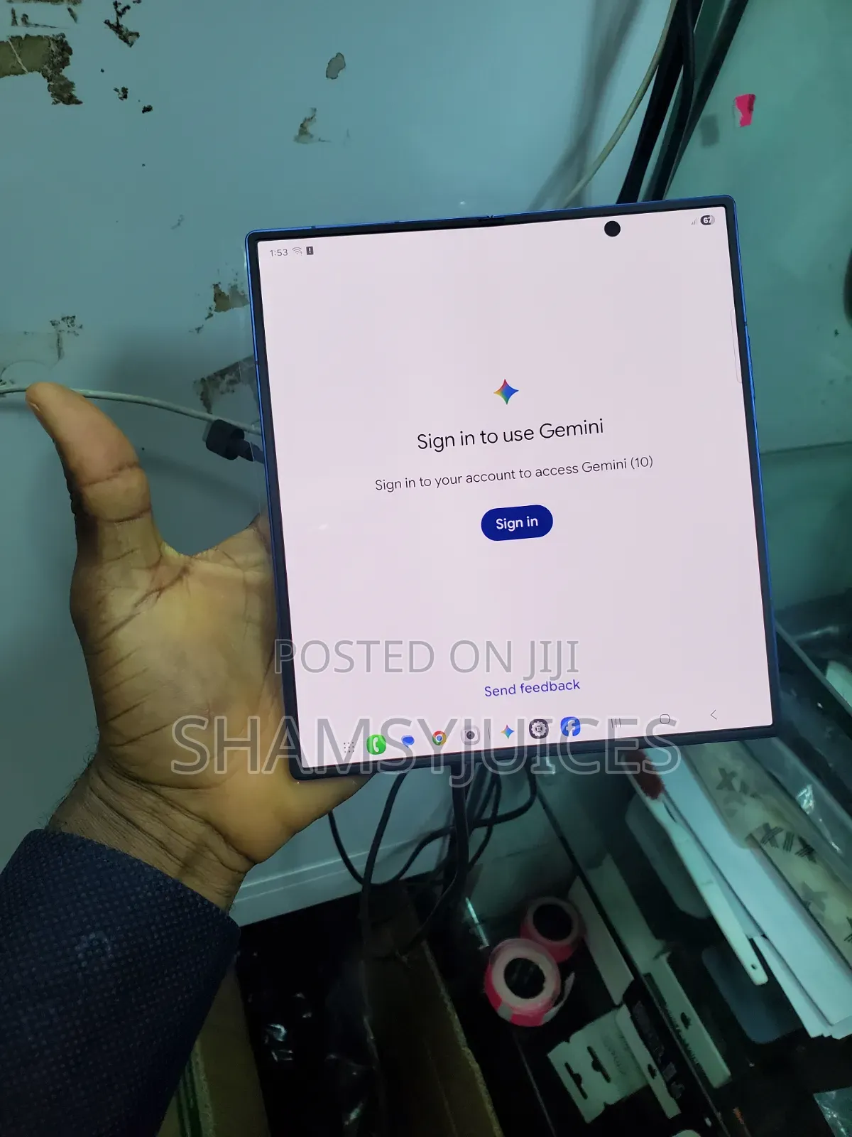 Samsung Galaxy Z Fold7 256 GB Blue