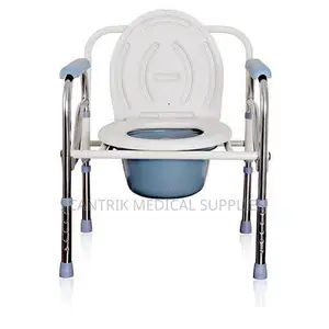 Reinforced Support Commode Chair for Extra Stability