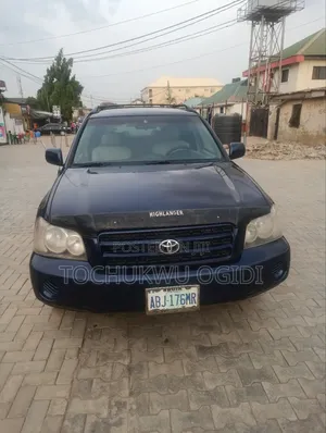 Toyota Highlander 2004 Blue