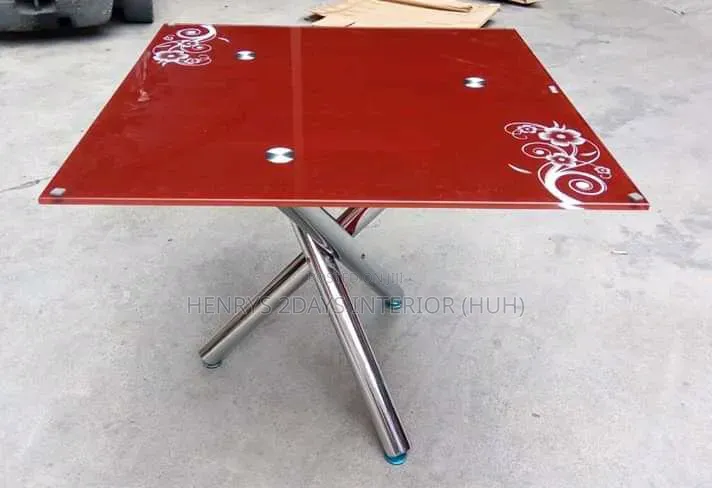 Glass Table Both Round and Squre