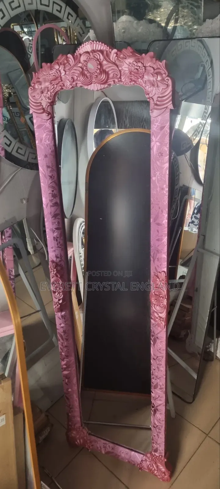 Dressing Standing Mirror Pinky