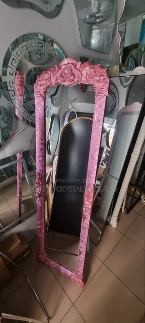 Dressing Standing Mirror Pinky