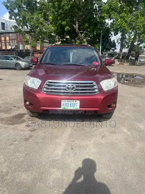 Toyota Highlander Limited 2011 Red