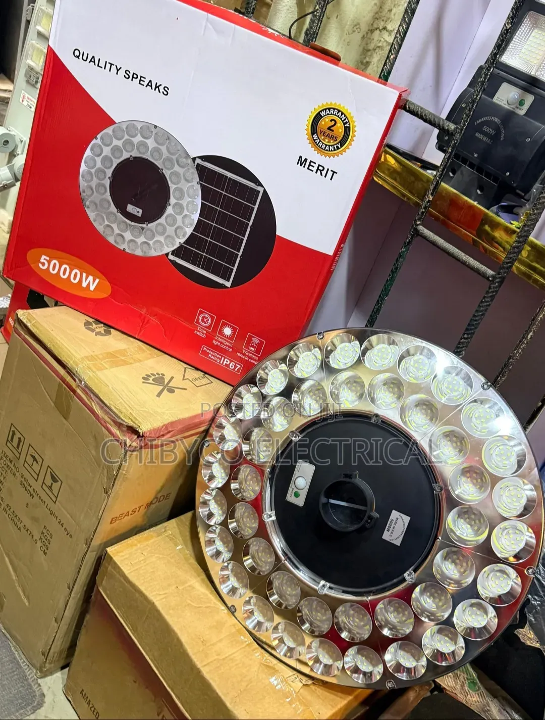 5000w Solar Garden Light