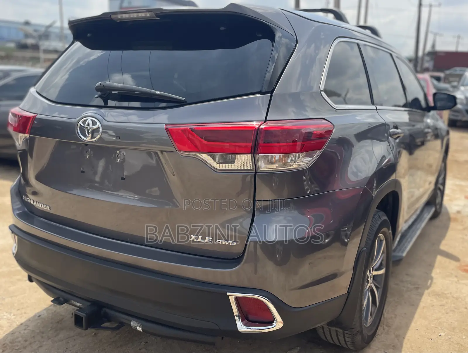 Toyota Highlander 2017 Gray