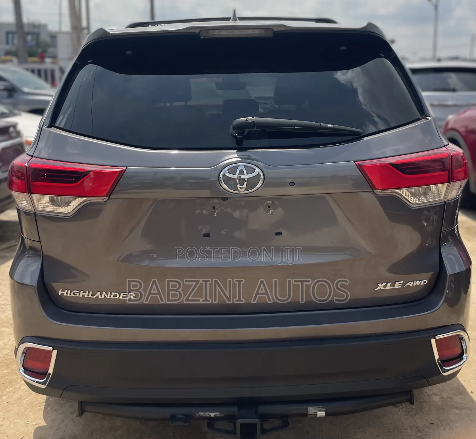 Toyota Highlander 2017 Gray