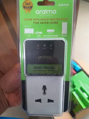 Oraimo Safevolt Fridge/Tv Guard - Voltage Protector (Ows-301uw)