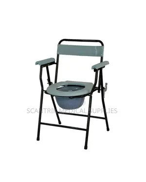 Multi-Purpose Adjustable Commode Chair for Flexible Use