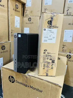 New Desktop Computer HP ProDesk 400 G4 8GB Intel Core i5 SSD 256GB