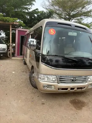 Toyota Coaster 2017 Gold
