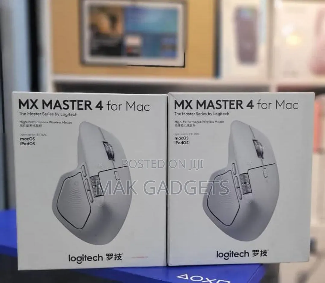 Logitech Mx Master 4, Ergonomic Wireless Mouse With Advanced